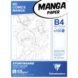 MANGA STORYBOARD PAD B4 - Piirustuspaperilehtiöt - 015000027 - 1