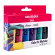 AAC SET 6x20ml COLOR METALLICS - Värit ja maalausaineet Huom! pakkasarat - 003154017 - 1