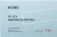 HIMI VESIVÄRIPAPERILEHTIÖ 14x21,6cm - Akvarellilehtiöt - 360008077 - 1