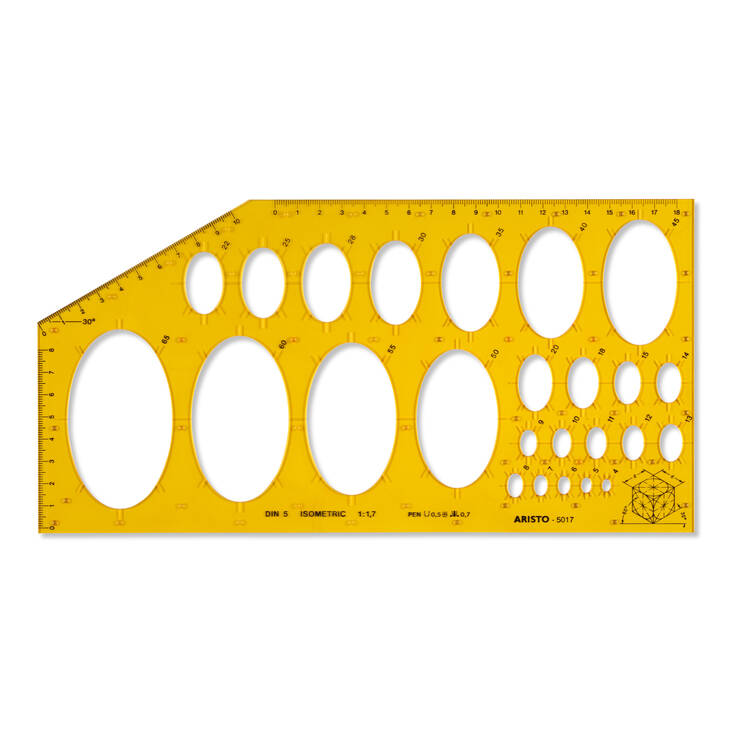 ELLIPSIMALLINE AR5017 - Tarvikkeet piirtäjille ja taiteilijalle - 016315017 - 1