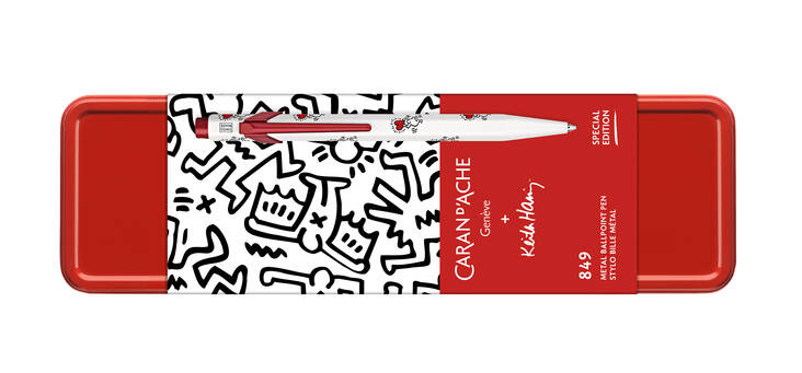 KEITH HARING KUULAKYNÄ VALKOINEN - Kuulakärki- ja täytekynät - 328592307 - 1