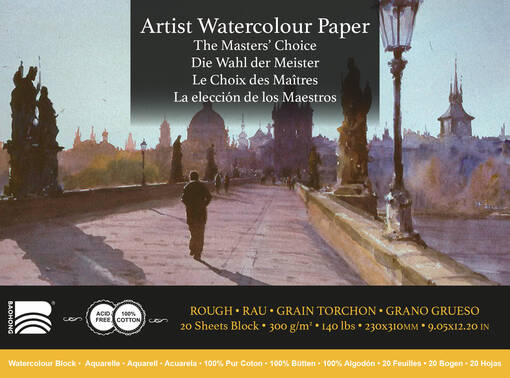 MASTERS' AKV.LEHTIÖ ROUGH 23x31 - Paperit ja lehtiöt - 006520007 - 1