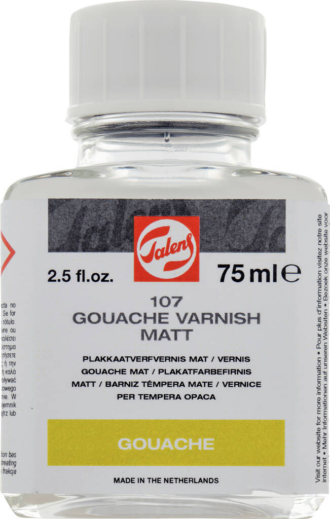 TALENS GUASSIVERN.MATTA 107, 75ml - Värit ja maalausaineet Huom! pakkasarat - 002217507 - 1