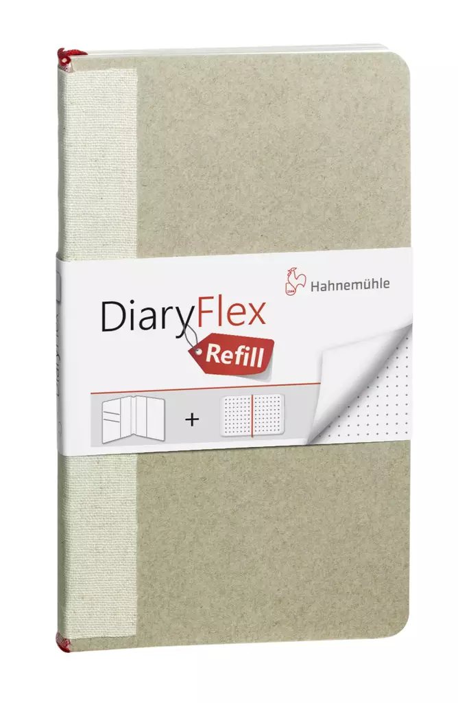 DIARY FLEX TÄYTE A5, 80 ARK. DOTTED - Paperit ja lehtiöt - 006700767 - 1