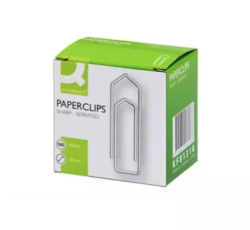 KLEMMARI Q-CONNECT 50mm/100 - Tarvikkeita toimistoon - 018700017 - 1