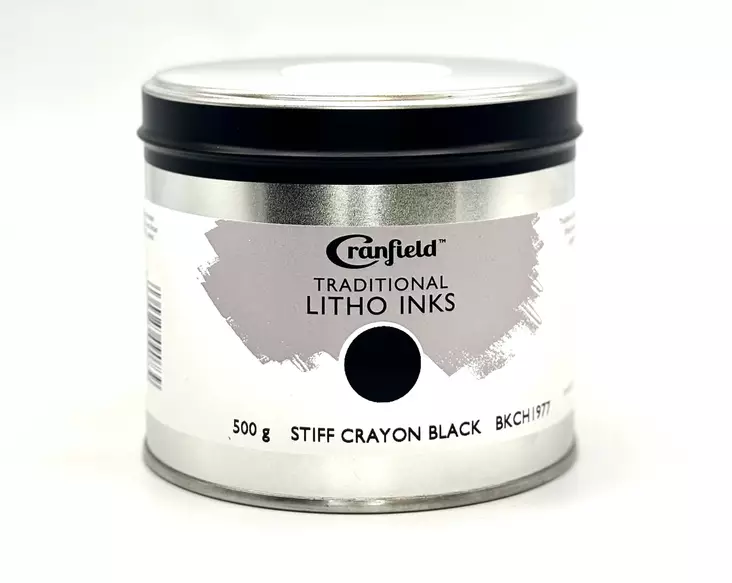 LITO STIFF CRAYON BLACK 500g - Lito / Kivipaino-värit - 009218977 - 1