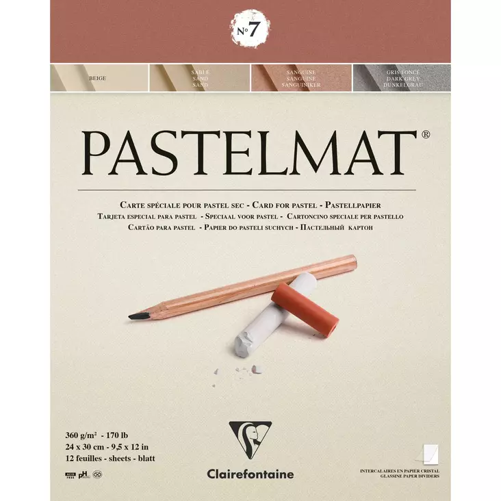 PASTELMAT PAD No.7 - Färgat papper och pastellpapper - 015003007 - 1