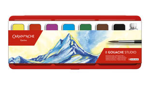 CD'A GUASSI NAPPIRASIA 8 - Värit ja maalausaineet Huom! pakkasarat - 321000308 - 2