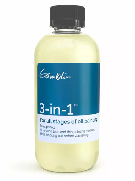 3-in-1 koko 8.5 oz 250ml - Öljyvärien maalausaineet - 002702508 - 1