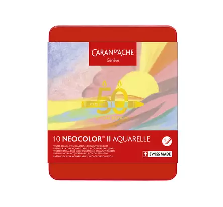 NEOCOLOR II 50 ÅR PASTELL 10 - Vaxkritor - 327500918 - 2