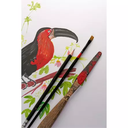 PaintON PAD A5 WHITE, 250G SLÄTT - Måleripapper - 015001028 - 2