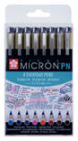SAKURA PIGMA MIC.PN SET8 - Fineliners - 018138008 - 1