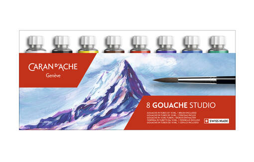 CD'A GUASSI LAJITELMA 8 TB - Värit ja maalausaineet Huom! pakkasarat - 322001408 - 1