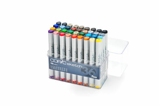COPIC SKETCH 36 SET - Copic Sketch - 027011158 - 1