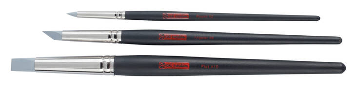 TAC PAINT SHAPER 3 STK - Penslar, palettknivar, paletter - 005991298 - 1