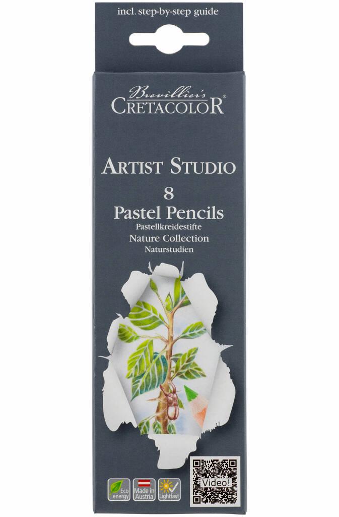 STUDIO PAST.SETTI NATURE 8KPL - Pastellikynät - 004847308 - 1