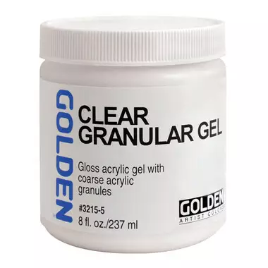 CLEAR GRANULAR GEL 237 ML - Akrylfärger målningsmedium Golden - 002500108 - 1