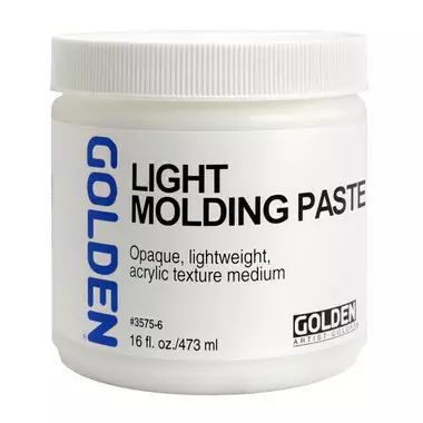 LIGHT MOLDING PASTE 473 ML - Akrylfärger målningsmedium Golden - 002500248 - 1