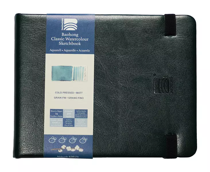 BAOHONG SKETCHBOOK MEDIUM 12x16 cm - Luonnoskirjat - 006521018 - 1