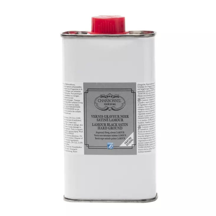 CHARB SVART ÄTSANDE LACK 250ML - Tryckarbete - 009751278 - 1