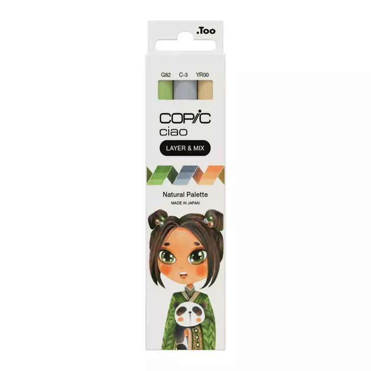 CIAO 3 NATURAL PALETTE - Copic Ciao - 027020688 - 4