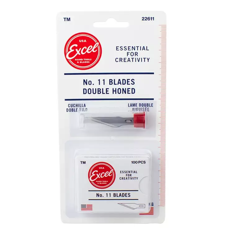EXCEL KLINGA 22611, 100st - Träskärverktyg och hobbyknivar - 017800008 - 1