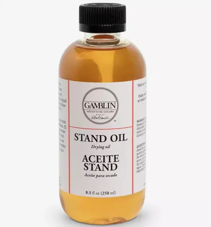 GAMBLIN LINSEED STAND OIL 250 ml - Öljyvärien maalausaineet - 002708008 - 1