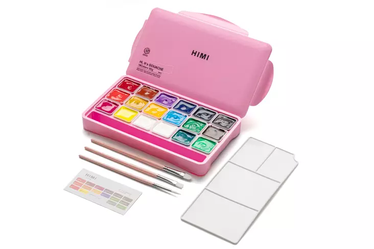HIMI GUASSI 18 SETTI PINK - Gouachset - 360001048 - 1