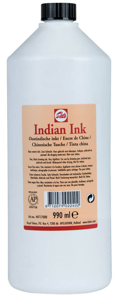TALENS INDIAN INK 990 ML - Tusch - 010000799 - 1