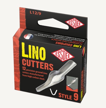 SKULPTURKLINGA - LINOTERÄ NO.9 - Linoleumstrykningsmaterial - 008610009 - 1