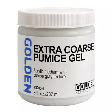 EXTRA GROV PUMICE GEL 237 ML - Akrylfärger målningsmedium Golden - 002500129 - 1