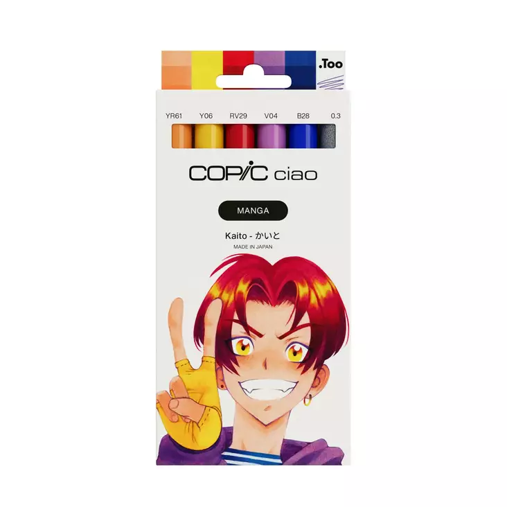 CIAO MANGA SET 6 KAITO - Copic Ciao - 027025589 - 1