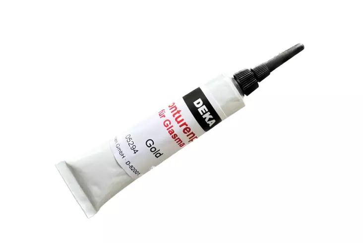 DEKA KULTA 25g ÄÄRIVIIVAPASTA LASIVÄRI - Lasivärit - 008125039 - 1