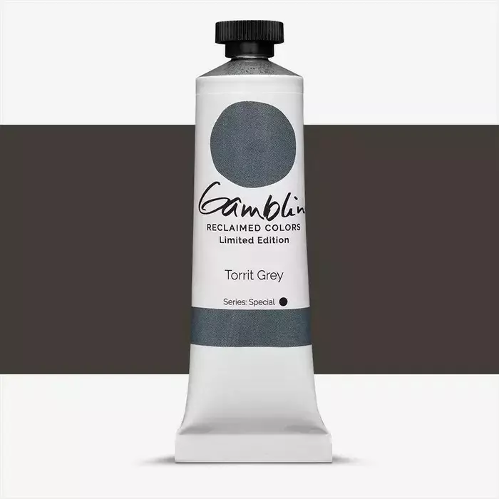 GAMBL.OIL 37ml-TORRIT GREY ERIKOISERÄ - Öljyvärit - 001401999 - 1
