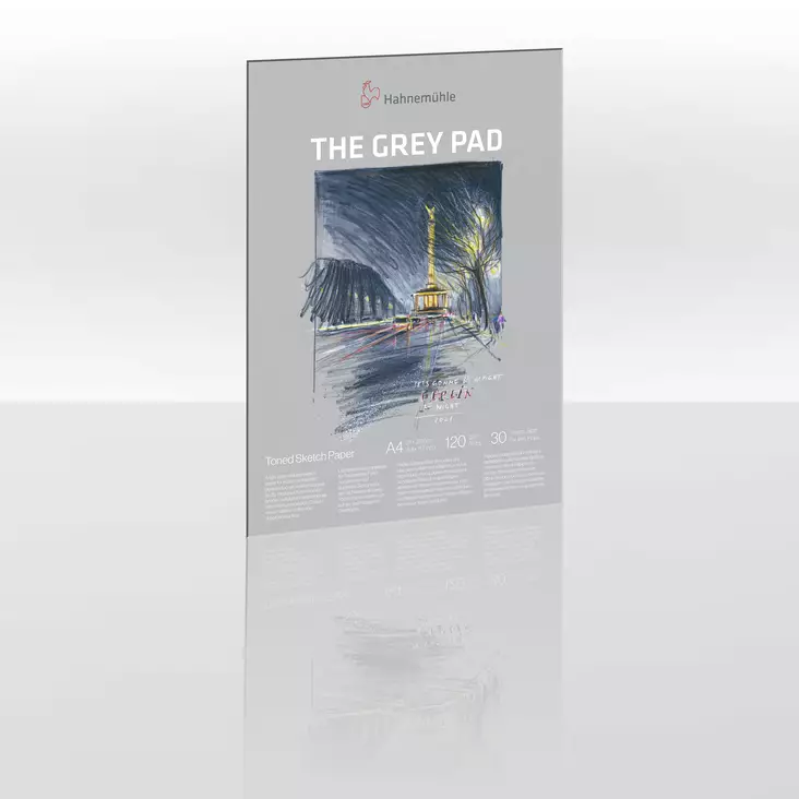 GREY PAD A4, 120G 30 ARKKIA - Paperit ja lehtiöt - 006700699 - 1