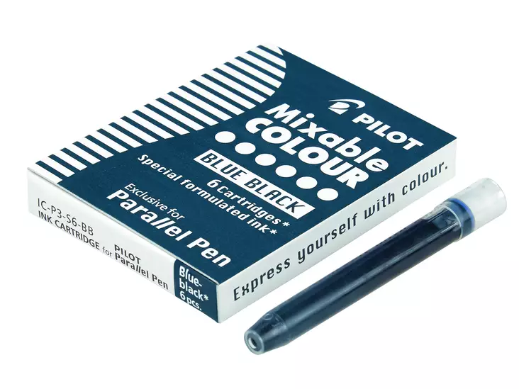 PARALLEL PATRUUNAT 6 SINIMUSTA - Tusch och markörer - 023000379 - 1