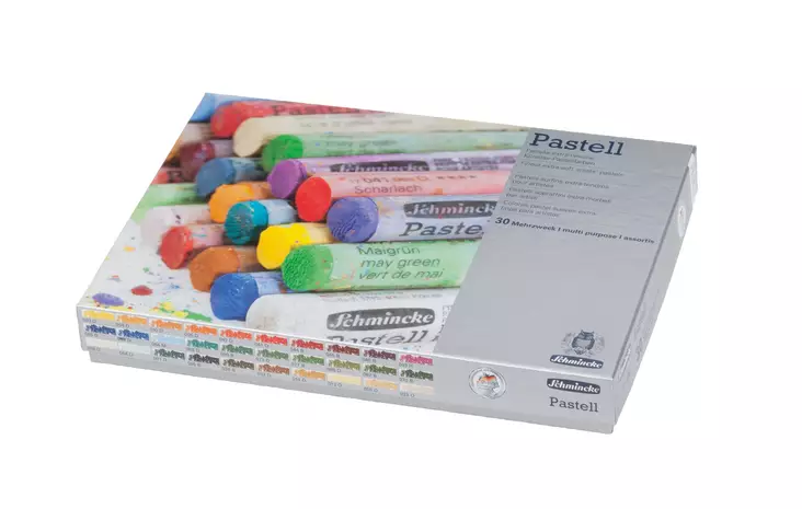SCHMINCKE KUIVAPASTELLI 30 KOKOLIITUA - Pastellit ja liidut - 004120009 - 1